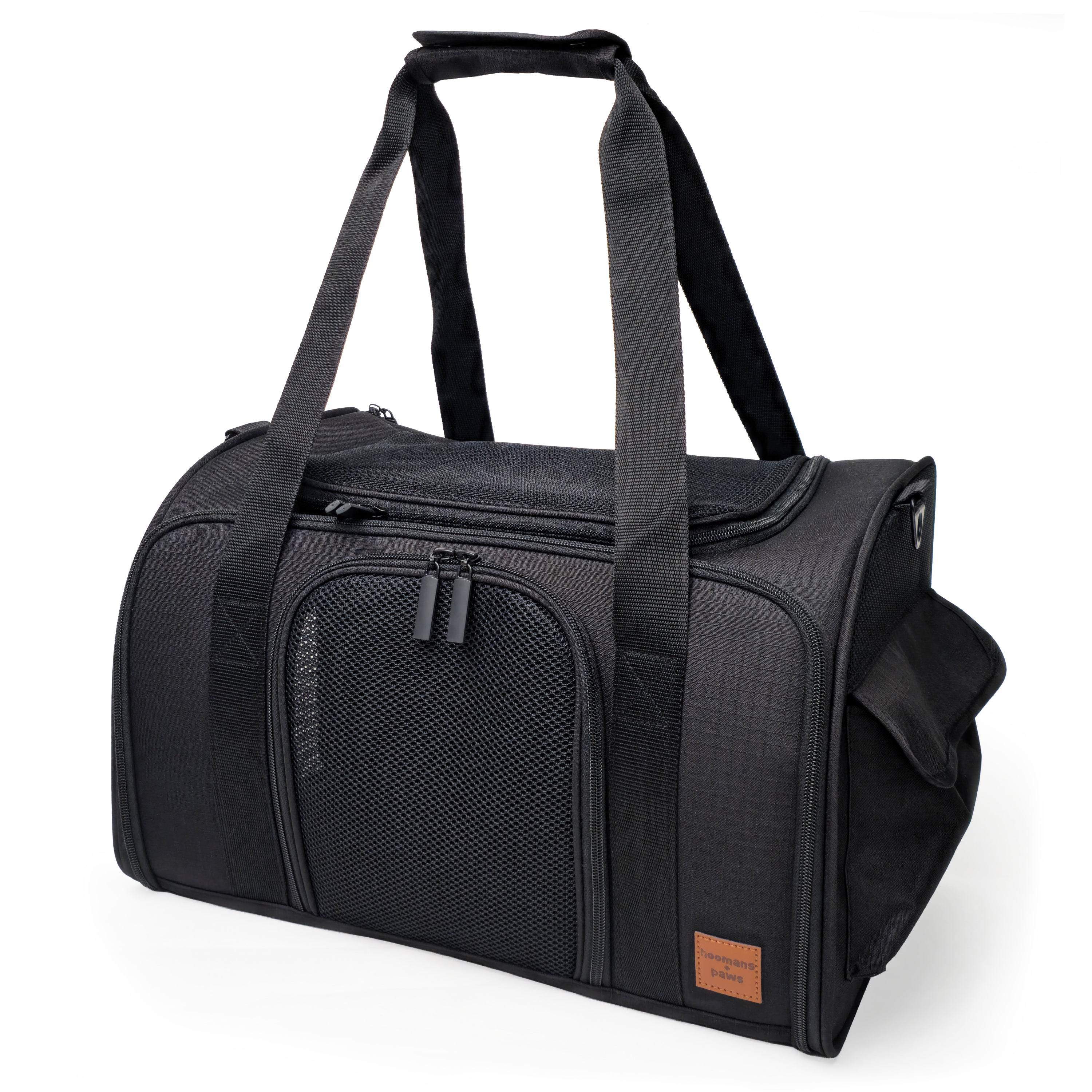 Airline-Compliant Expandable Pet Carrier - BLACK