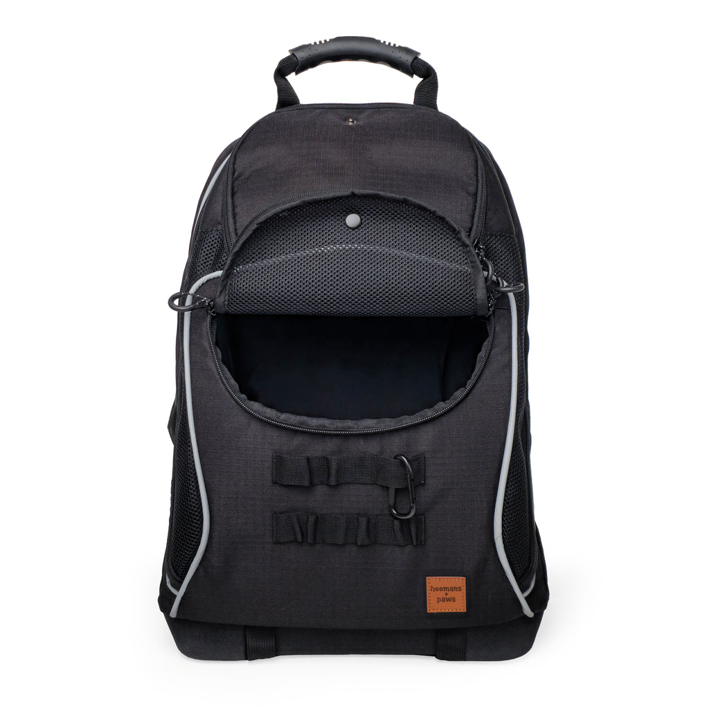 Adventure-Ready Pet Backpack Carrier - BLACK