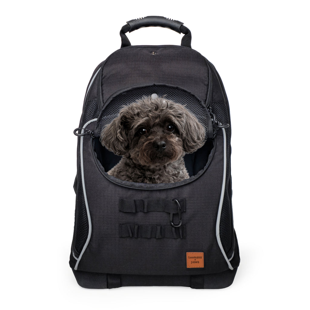 Adventure-Ready Pet Backpack Carrier - BLACK