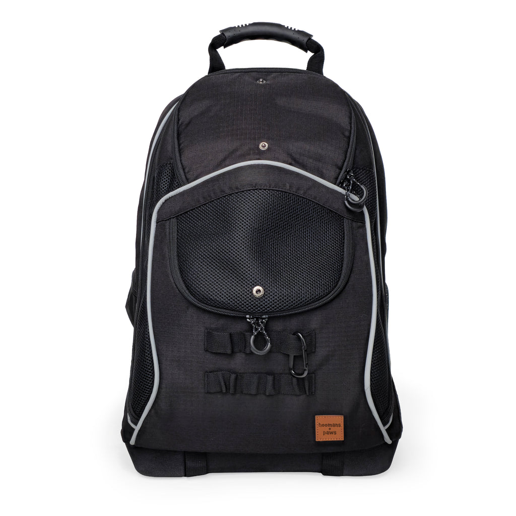 Adventure-Ready Pet Backpack Carrier - BLACK