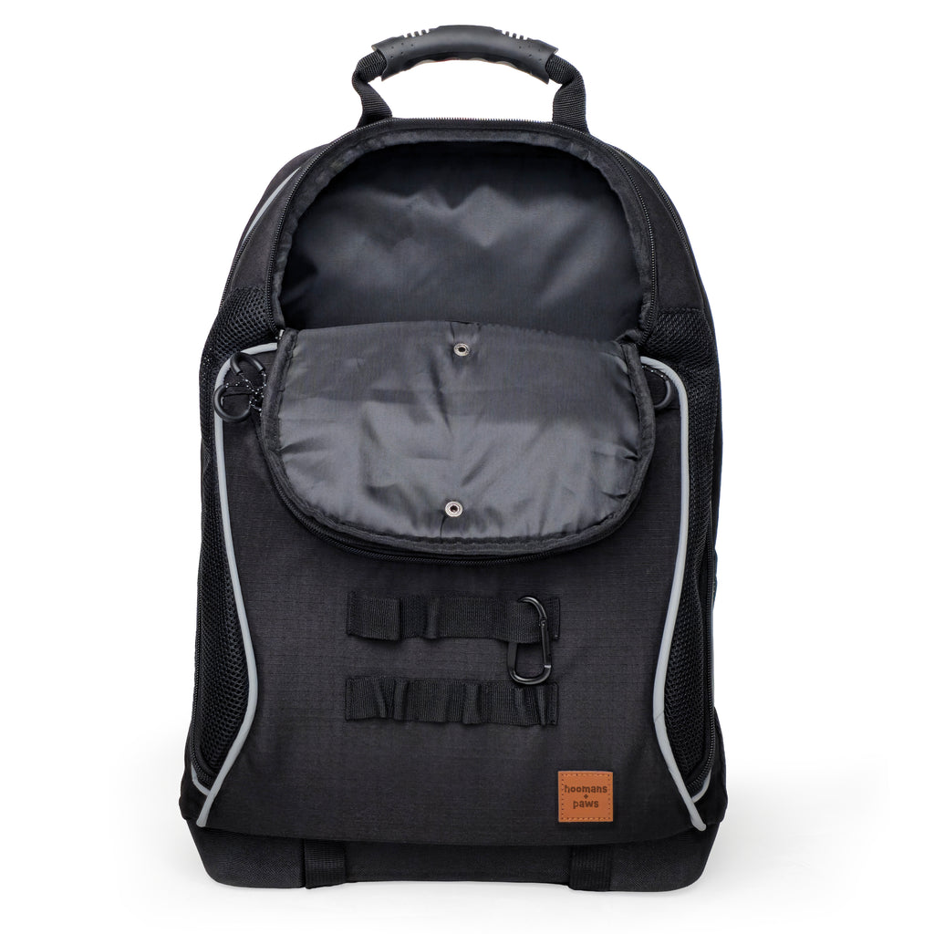 Adventure-Ready Pet Backpack Carrier - BLACK