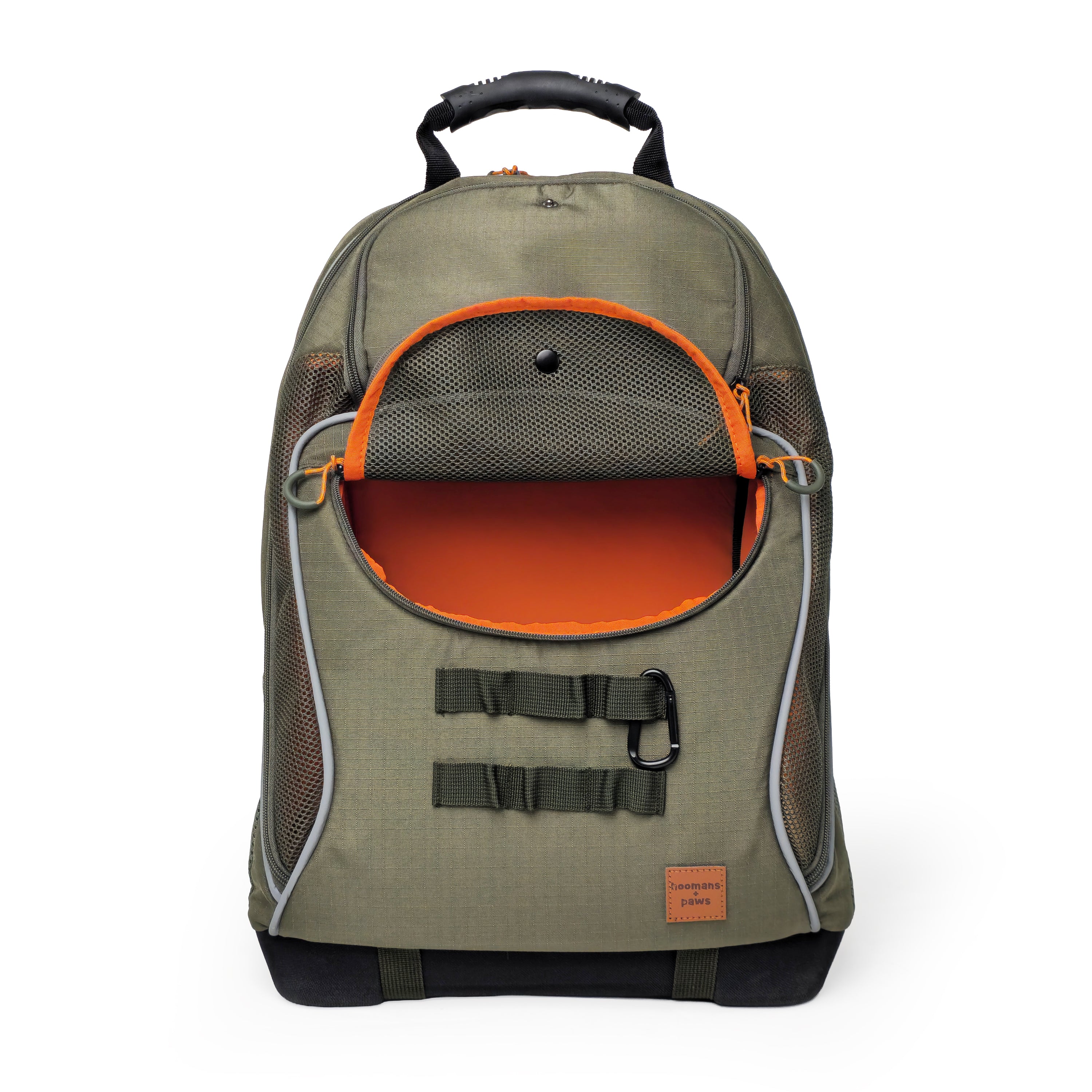 Adventure-Ready Pet Backpack Carrier - MOSS GREEN
