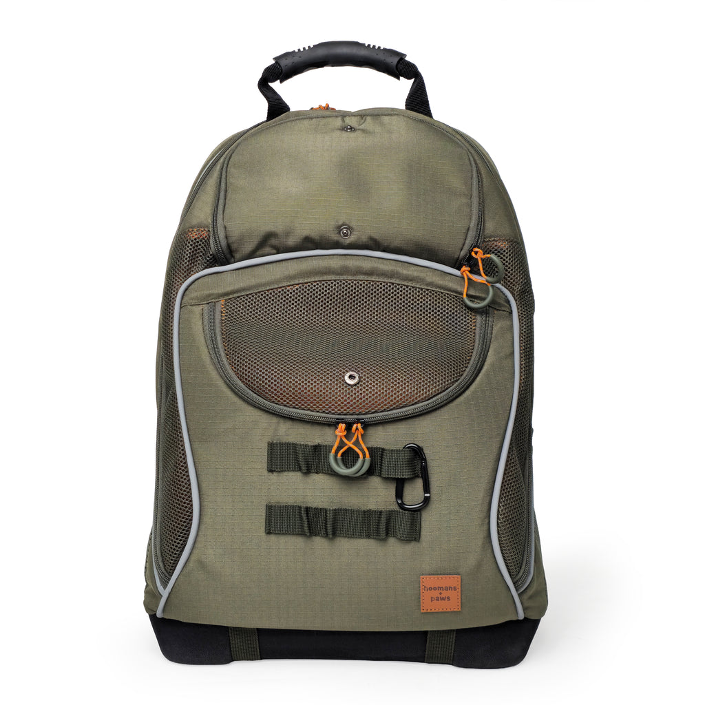 Adventure-Ready Pet Backpack Carrier - MOSS GREEN