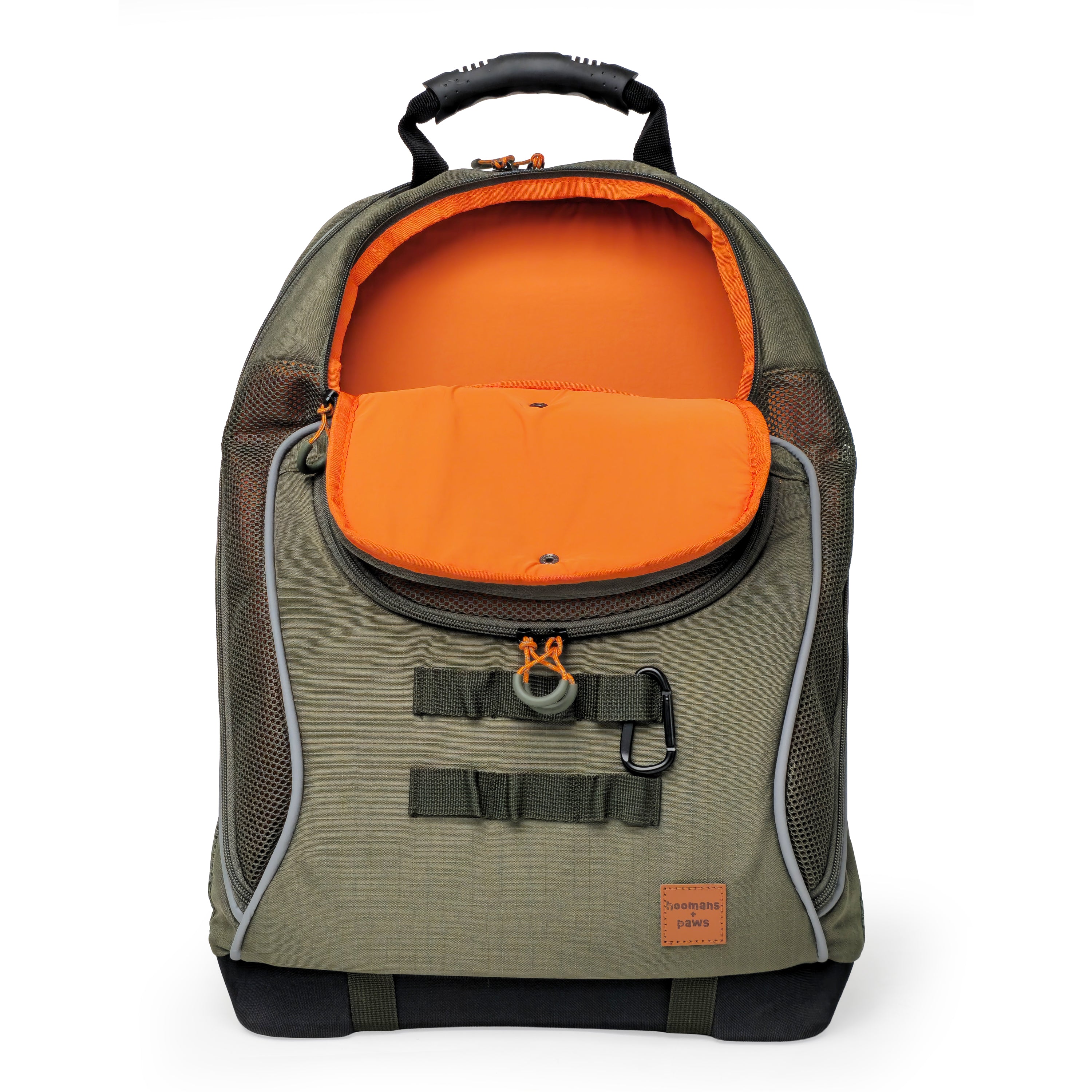 Adventure-Ready Pet Backpack Carrier - MOSS GREEN